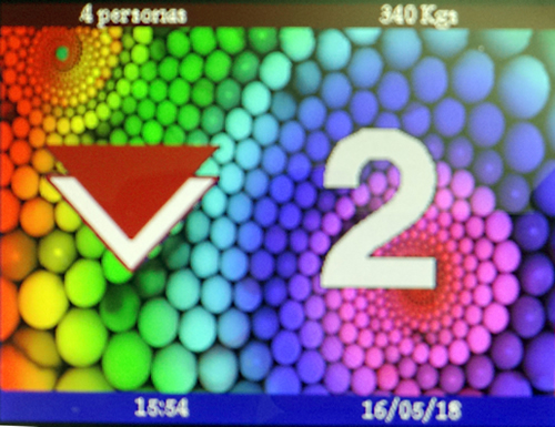 Indicador LCD Color 7"